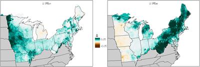 Riverine nitrogen flux and its response to management, climate, and other environmental factors in Northeast and Midwest United States